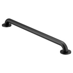 Moen Concealed Grab Bar AC Matte Black 30-Inch Bathroom Safety Grab Bar, R8930BL