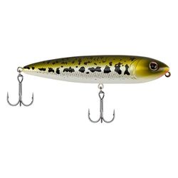 Berkley J-Walker 100 Topwater Fishing Lure - pêche à Longue Distance, pêche de l'achigan, du brochet et des carnassiers, pêche en eaux Peu Profondes avec appât Flottant, 10cm, Blue Bullet