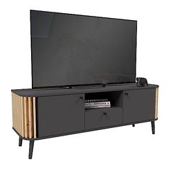 xonox.home Commode Pure Lowboard Commode kast dressoir opbergmeubels TV Bank TV kast in voor/corpus grijs Nb. afwerking Artisan eiken Nb., ca.138x50x40 cm