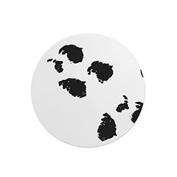 Questo Casa, Round Digital Printed Mouse Pad, Non-Slip Base, for Office and Home, Diameter:22cm