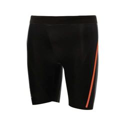 ZONE3 Pantaloncini da nuoto attivi, 3/2 mm, in neoprene, per allenamento di nuoto, unisex, neri, realizzati con pelle liscia