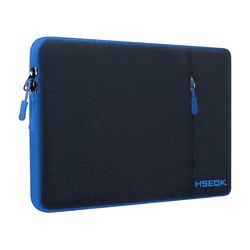 HSEOK 15,6" Funda para Computadora Portátil, Funda Impermeable a Prueba de Golpes con Bolsillo Lateral, Compatible con MacBook Pro 16"/15" y la Mayoría de Las PC de 15" 15,6" 16",B02K03