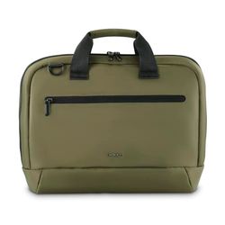 Hama |Maletín para portátiles de hasta 41cm (16.2") (Mochila ordenador portátil ultra ligera, 100% poliéster reciclado, ideal apra trabajo) Verde Oliva