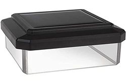 GreenBlue GB126 Solarlamp, hekpaal, tuinlicht met schemeringssensor, warmwit, 4000 K, led-accu (60 x 60)