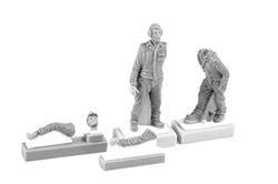 CMK 129-F48360 Viggen Ground Crew (2 figs.) in 1:48