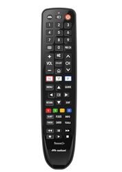 Meliconi Gumbody Personal 1+ TV-afstandsbediening Samsung, vervangt de originele afstandsbediening, direct klaar voor gebruik, anti-shock rubberen behuizing, webondersteuning.