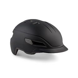 MET Casco, Adultos Unisex, Negro Mate T.M, 56-58