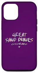 Carcasa para iPhone 13 Grandes Dunas de Arena Colorado - Grandes Dunas de Arena CO Acuarela