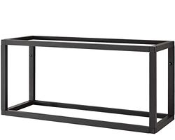 Wesco Rack System Smart Étagère 120 x 45 en aluminium flexible extensible Noir Dimensions : 1200 x 250 x 450 mm A74512045-62