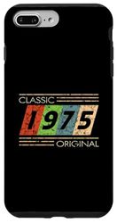 Carcasa para iPhone 7 Plus/8 Plus Classic 1975 Original Vintage Birthday Est Edición II 1975