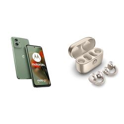 Moto G55 Smoky Green 8+256GB and Moto buds loop w/crystals by Swarovski
