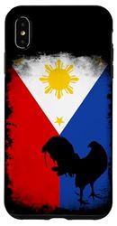 Carcasa para iPhone XS Max Filipinas Gamefowl Bandera Filipina Gallegos Gallo 3