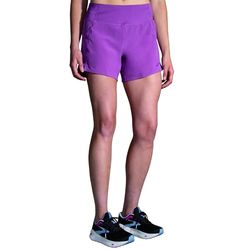 BROOKS 221465516 Chaser 5" Short Pantaloncini Donna Washed Plum Taglia 30