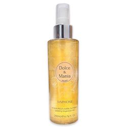 DOLCE & MANIA | Symphonie Glitterat Parfymerat Vatten 200 ml - Parfymerat med glitter, elegant, glänsande doft för en touch av lyx