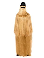 Smiffys Déguisement cousin Machin dans la Famille Addams, avec Tout-en-un, casque, chapeau et lunettes
