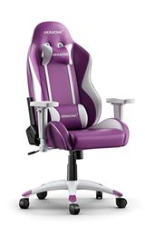 AKRacing California Napa Gaming Chair, PU Leather, Purple, 5 Years Manufacturer Warranty