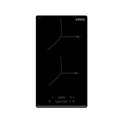 Edesa Placa de inducción EIS-3220 B Biselado Frontal 2 Fuegos Cocción Panel de Control Slider Touch 9 niveles y Booster Gran Potencia 3,5kW Indicador Calor Residual Acabado Negro