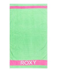 Roxy Pretty Towel Solid Swimwear Cover Up Dames, Groen, One size