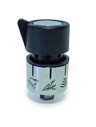Barazzoni, Valve de fonctionnement 2 pressions, couleur noire, adaptée à Silicon Pro