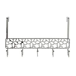 DKD Home Decor Porte-manteau pour porte Argent métallisé 32 x 10 x 19 cm