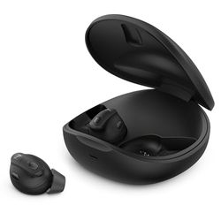 Sennheiser Conversation Clear Plus - Soluzione uditiva Bluetooth True Wireless per il miglioramento del parlato con Active Noise Cancellation (ANC = cancellazione attiva del rumore) - Nero