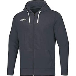 Jako Base Sweatshirt à Capuche Femme, Gris, 40