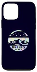 Carcasa para iPhone 12 mini Diseño montañoso de Sun Valley, Idaho, Sun Valley ID