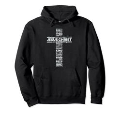 camiseta Mi superhéroe es Jesús, fe amor dios camisa Sudadera con Capucha