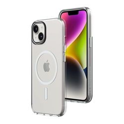 RHINOSHIELD Transparant hoesje compatibel met Magsafe voor [iPhone 13/14] | Superieure magnetische, geavanceerde vergelingsbestendigheid, kristalhelder, beschermend en aanpasbaar transparant