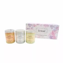 Zenaé Coffret de 3 pots Cristaux de magnésium naturel Spa & Bain 900gr