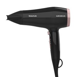 Taurus - Sèche-cheveux Alize 2200 Lite 2200W | Compact | Ultra léger 325g | 2 vitesses/températures | Air froid | Concentrateur | Easy & Safe | Noir