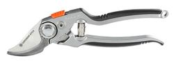 GARDENA aluminium snoeischaar B+/L: Premium bypass-takkenschaar voor dikkere takken en twijgen, robuuste aluminium handgreep, verwisselbaar mes, max. snijdiameter 24 mm (8702-20)