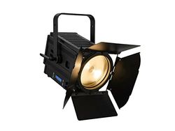 EUROLITE Faretto LED THA-450F per teatro | Fresnel (lente di livello), 440 W RGB LED, silenzioso, DMX | Illuminazione per effetti spettacolari