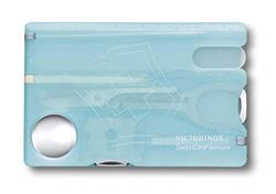 Victorinox Swiss Card Nailcare, Multiherramienta de Bolsillo Suiza, Formato de tarjeta de crédito, 13 Funciones, Destornillador 5 mm, Tijeras