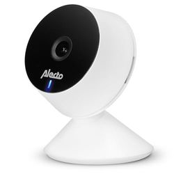 Alecto Vidéo Babyphone avec caméra et WiFi/WLAN - SMARTBABY5 Moniteur Vidéo pour Bébé avec Vision Nocturne - Babyphone avec interphone et contrôlable avec app - Blanc
