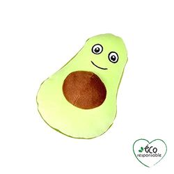 Jouet peluche éco-responsable Les Vitaminés Gustave l'avocat sonore 12x9.5x17cm