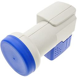 BeMatik Conversor LNB duplo de 57 mm para antena parabólica