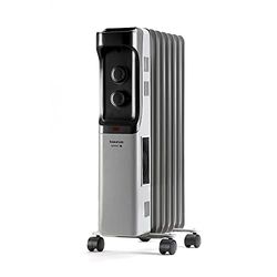 TAURUS Dakar-olieradiator met 7 elementen. 1500 W. 3 vermogensniveaus. Instelbare thermostaat. Bescherming tegen oververhitting. Eenvoudig transport: handgreep en wielen. Laag verbruik. Heldere piloot, Koper