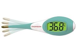 THOMSON Termo D2 digital termometer – praktisk, enkel och effektiv – passar hela familjen – stor bakgrundsbelyst LCD-display