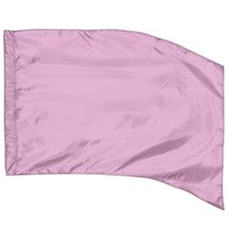 Lavendel Color Guard vlag, gebogen rechthoek effen kleur vlag voor oefening, gemaakt van gemakkelijk schoon te maken polyester Habutai