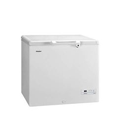 Haier HCE259R Congelatore Orizzontale a Pozzetto, 259L, Temperatura Regolabile, Funzione Fast Freeze, Silenzioso, 92x74,5x84,5 cm, Classe F, Bianco