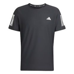 adidas Own The Run Tee Maglietta, Black, M Tall Men's