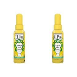 Airwick Désodorisant WC Spray V.I.Poo Anti Odeur Parfum Lemon Idol- Désodorisant 55 ml (Lot de 2)