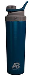 AeroBottle Primus staal (enkele wand - niet geïsoleerd) waterfles/eiwit Shaker Cup- schroefdop ontwerp, 32 oz, kobalt