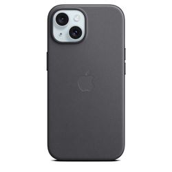 Apple iPhone 15 FineWoven Case with MagSafe - Black ​​​​​​​