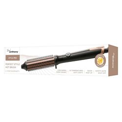 Paul Anthony 'StylePro' 30mm Ceramic Hot Brush Styler with Keratin, 5X temperatures, Quick Heat up, 60 Minutes Safety Cut Out - H2120