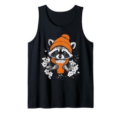 Raccoon Caffè Ragazze Vestiti Ragazzi Decorazioni Bambini Raccoon Canotta