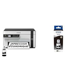 Epson EcoTank ET-M2120 avec Une Bouteille d'encre supplémentaire (Noire)