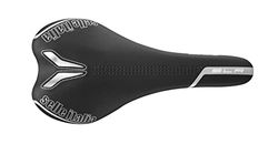 Selle Italia SLR TT Manganese - Sella Bici da Corsa, Forma Anatomica Neutra, Ciclismo su Strada, Telaio in Manganese - Nero
