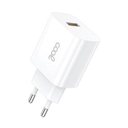 Cargador Red Adaptador 1x USB Universal Cool (2.4 Amp) Blanco